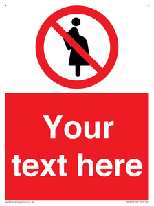 Custom prohibition not for pregnant women